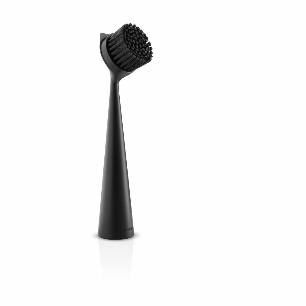 Eva Solo Spülbürste Nylon Black, Reinigungsbürste, Geschirrbürste, Kunststoff / Nylon / Stahl, Schwarz, 530683
