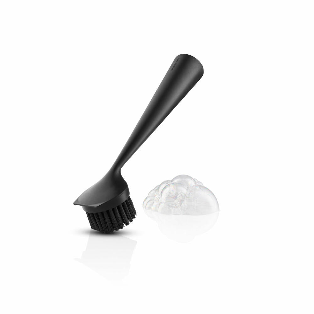 Eva Solo Spülbürste Nylon Black, Reinigungsbürste, Geschirrbürste, Kunststoff / Nylon / Stahl, Schwarz, 530683