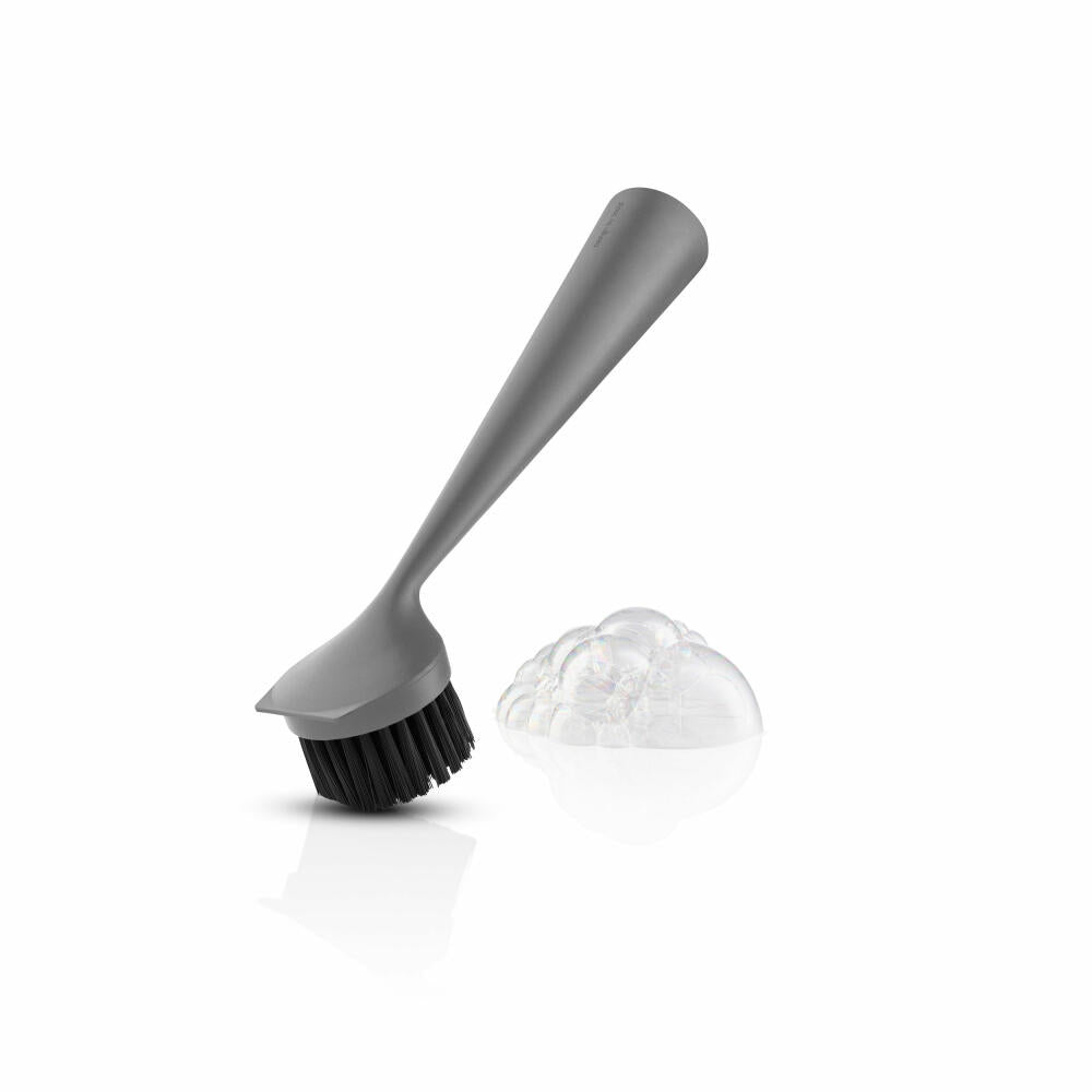 Eva Solo Spülbürste Nylon  Elephant Grey, Reinigungsbürste, Geschirrbürste, Kunststoff / Nylon / Stahl, Grau, 530684