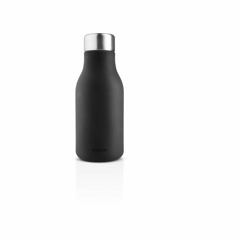 Eva Solo Squeeze Seifenspender Black, Spülmittelspender, Spülmittel Spender, Black, 200 ml, 530681