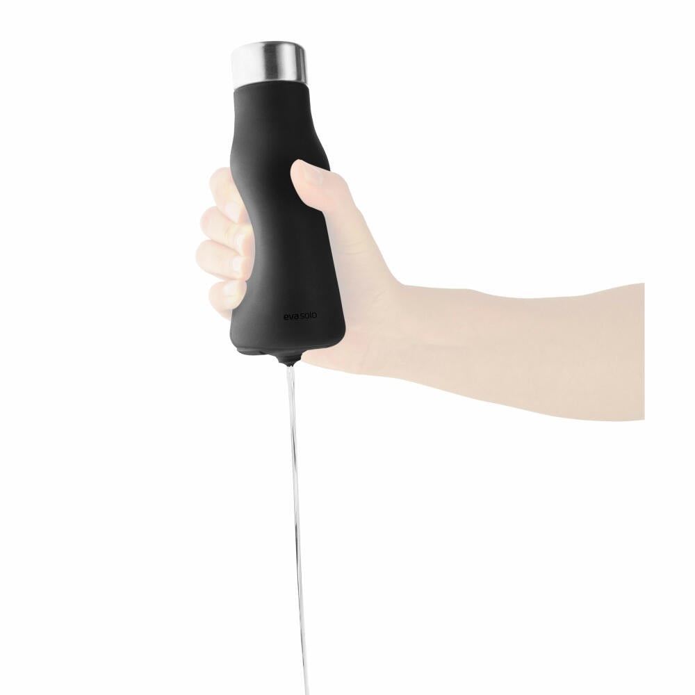 Eva Solo Squeeze Seifenspender Black, Spülmittelspender, Spülmittel Spender, Black, 200 ml, 530681