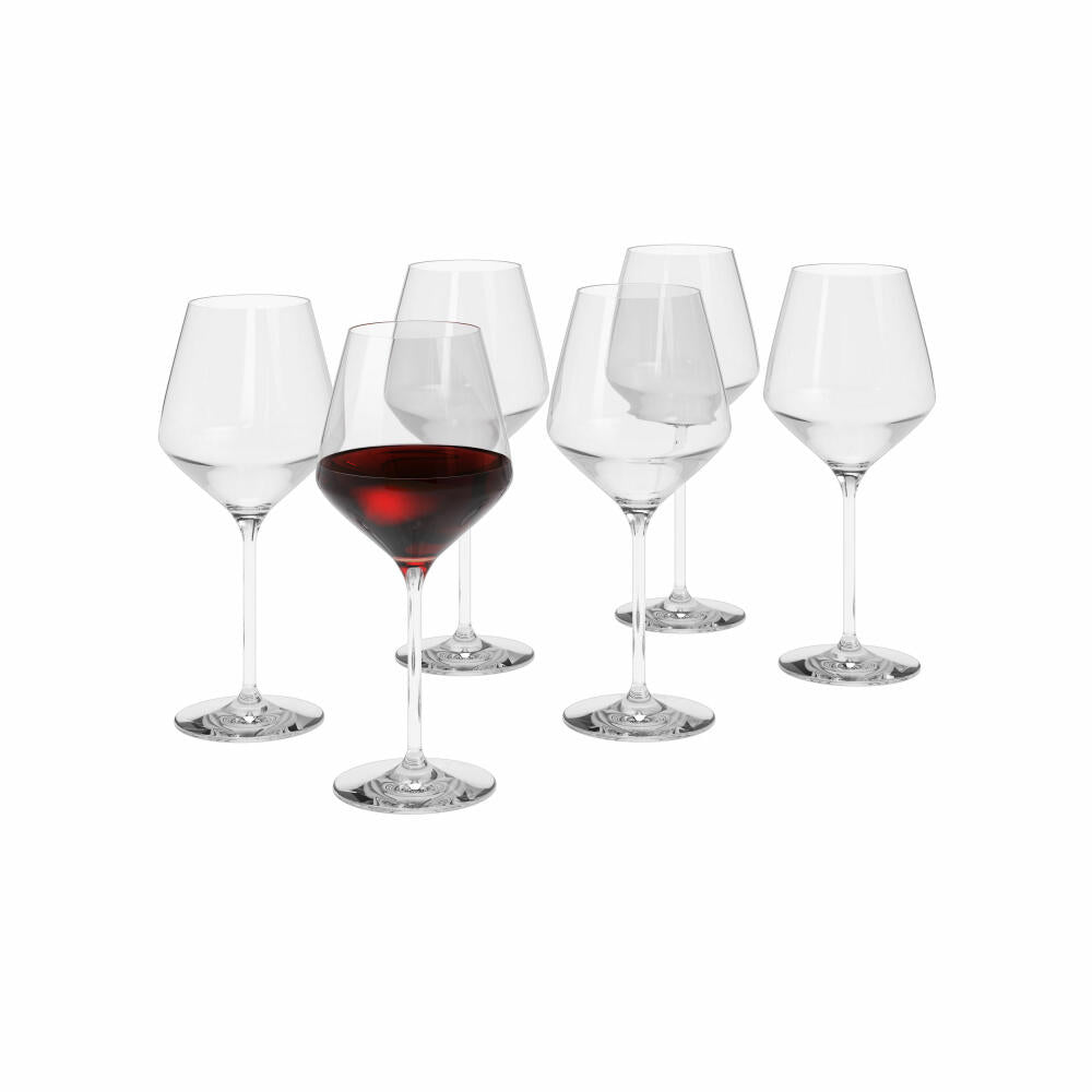 Eva Solo Legio Nova Rotweingläser, 6er Set, Rotwein Gläser, Rotweinglas, Weinglas, Kristallglas, 450 ml, 541201