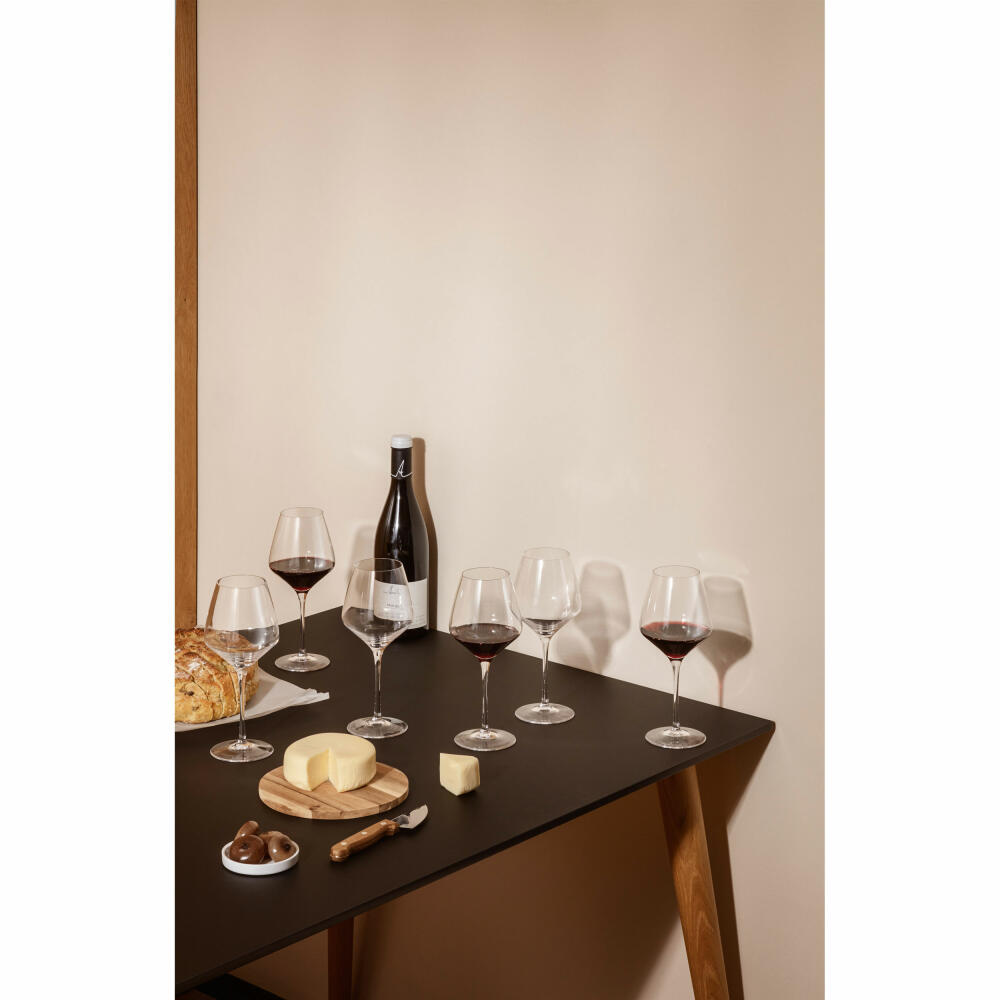 Eva Solo Legio Nova Rotweingläser, 6er Set, Rotwein Gläser, Rotweinglas, Weinglas, Kristallglas, 450 ml, 541201