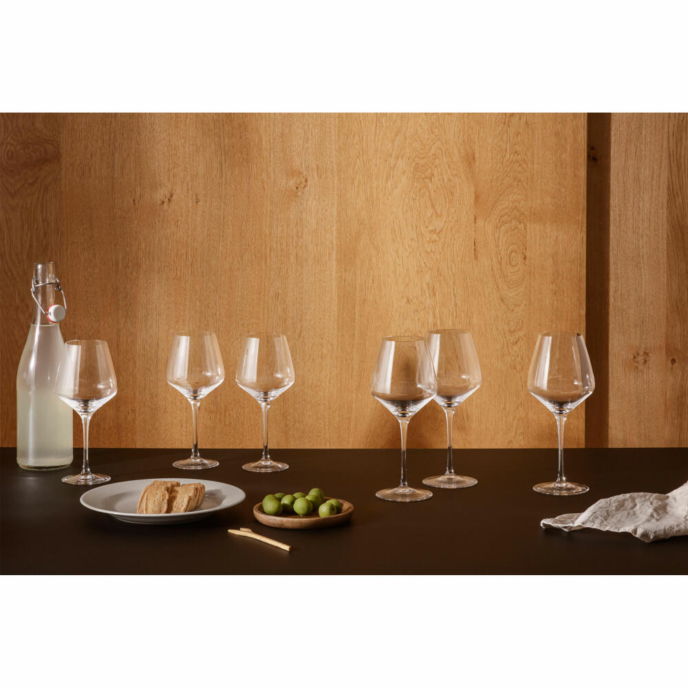 Eva Solo Legio Nova Weißweingläser, 6er Set, Weißwein Gläser, Weingläser, Weinglas, Weißweinglas, Kristallglas, 380 ml, 541205