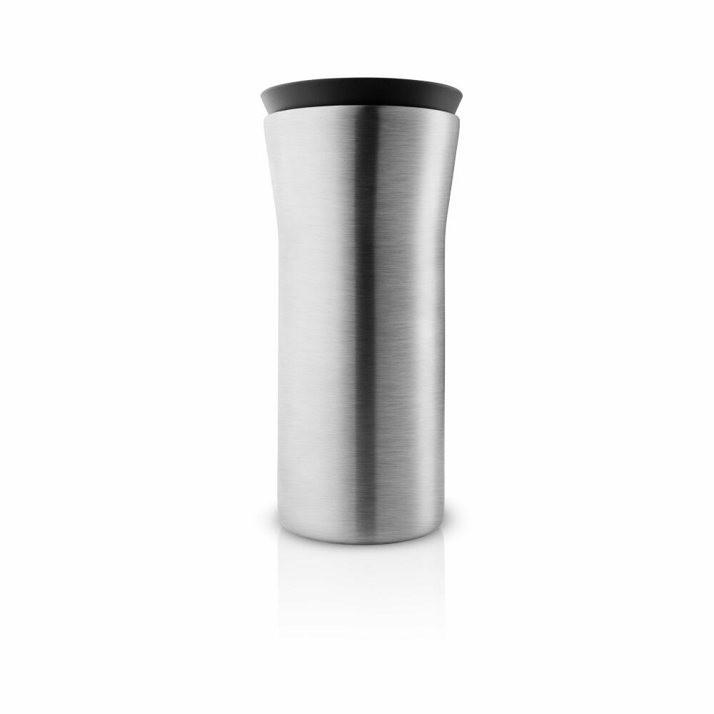 Eva Solo City To Go Cup Steel Black, Thermobecher, Isolierbecher, Thermo Becher, Edelstahl / Kunststoff, 350 ml, 567041