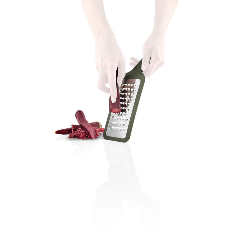 Eva Solo kitchen grater Green tools coarse, stainless steel, rubber, plastic, green, 26 cm, 531539