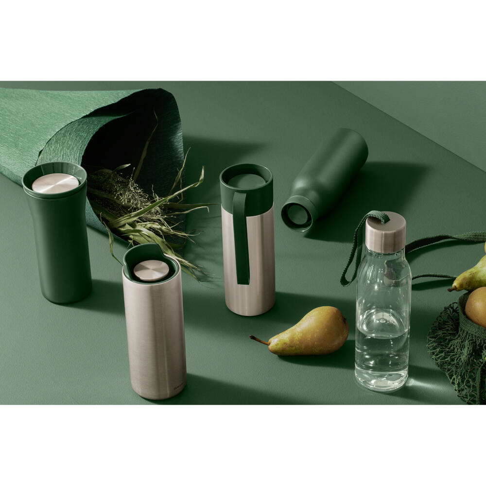 Eva Solo City To Go Cup, 90% recycled stainless steel, plastic, Emerald Green, 0.35 L, 567035