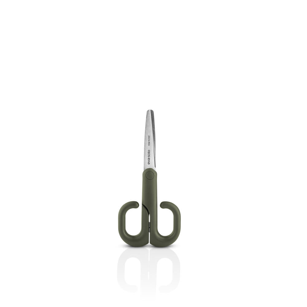 Eva Solo Scissors Green tools small rounded, stainless steel, plastic, Green, 16 cm, 531518
