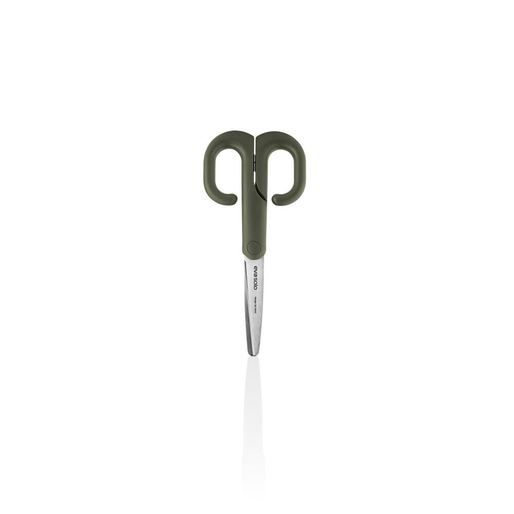 Eva Solo Scissors Green tools small rounded, stainless steel, plastic, Green, 16 cm, 531518