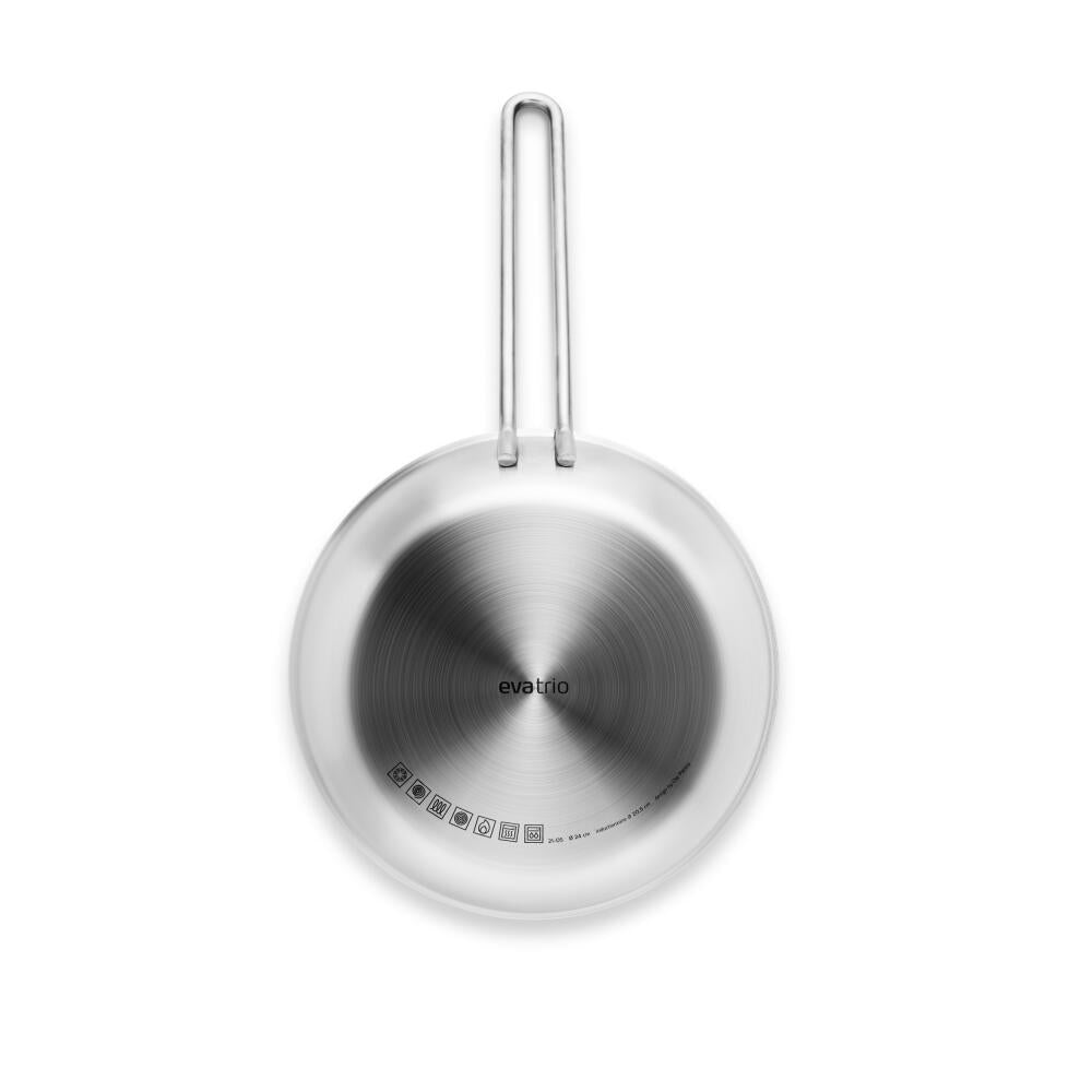 Eva Solo Mosaic frying pan, aluminum, stainless steel, ceramic slip-let non-stick coating, Ø 24 cm, 246625