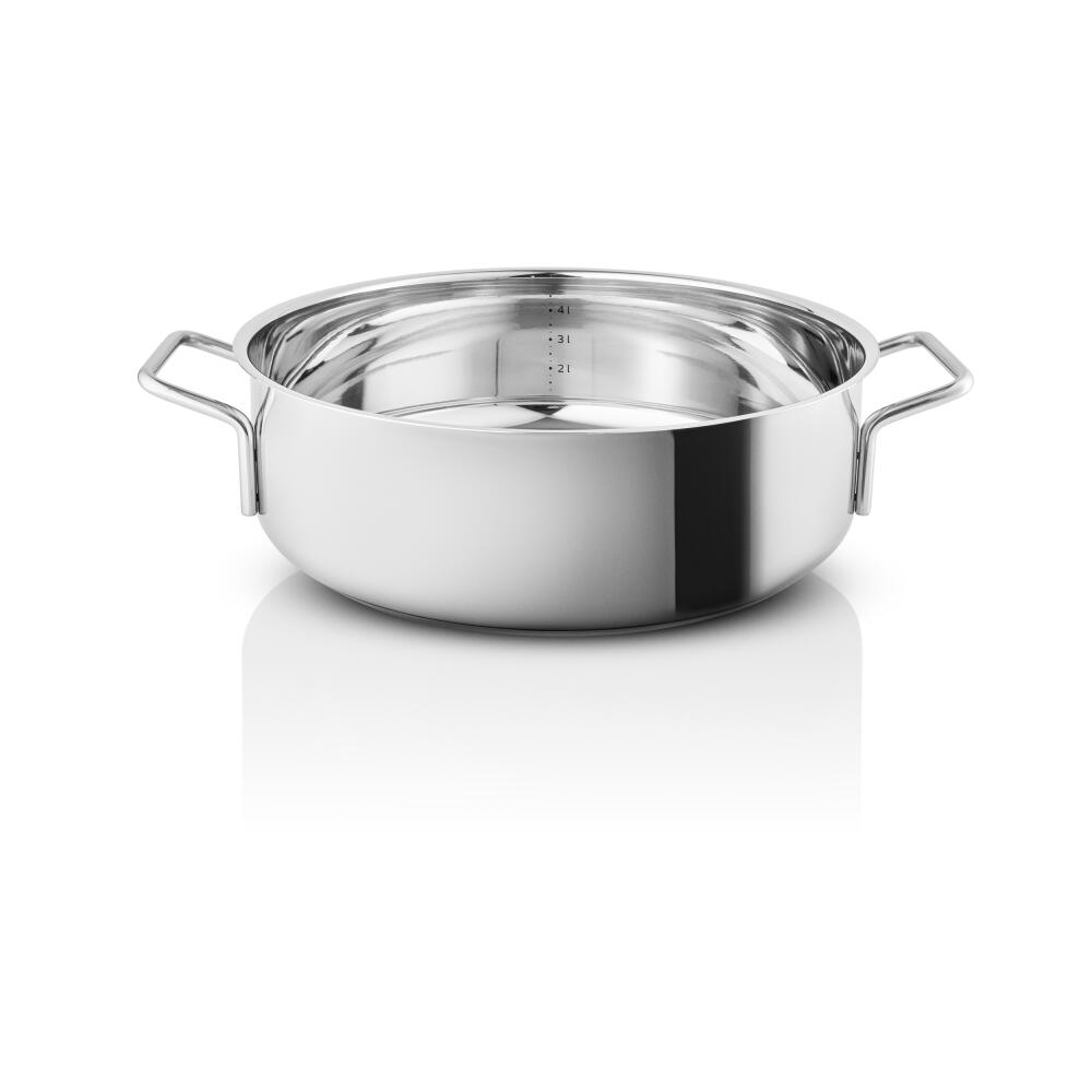 Eva Solo sauté pan with 2 handles, aluminum, stainless steel, Ø 28 cm, 202429