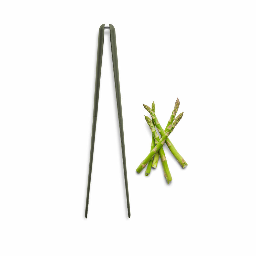 Eva Solo Küchenpinzette Green Tools, Edelstahl, Kunststoff, Silikon, Green, 29 cm, 531548