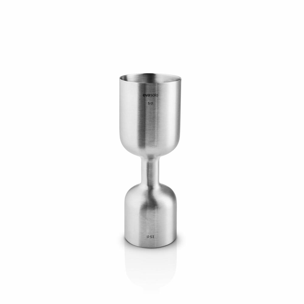 Eva Solo cocktail measuring cup Liquid Lounge, stainless steel, brushed steel, 2.5 cl / 5 cl, 822017