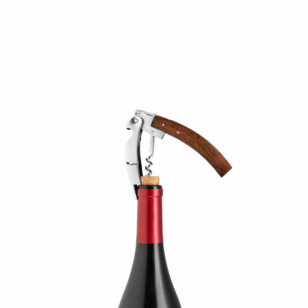 Eva Solo Kellnerkorkenzieher Liquid Lounge, Flaschenöffner, Edelstahl, Brushed Steel, 13 cm, 822019