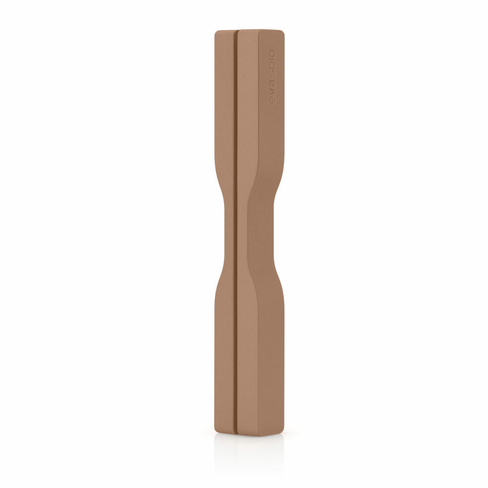 Eva Solo Magnetischer Untersetzer, Topfuntersetzer, Nylon, Silikon, Mocca, 20 cm, 530769