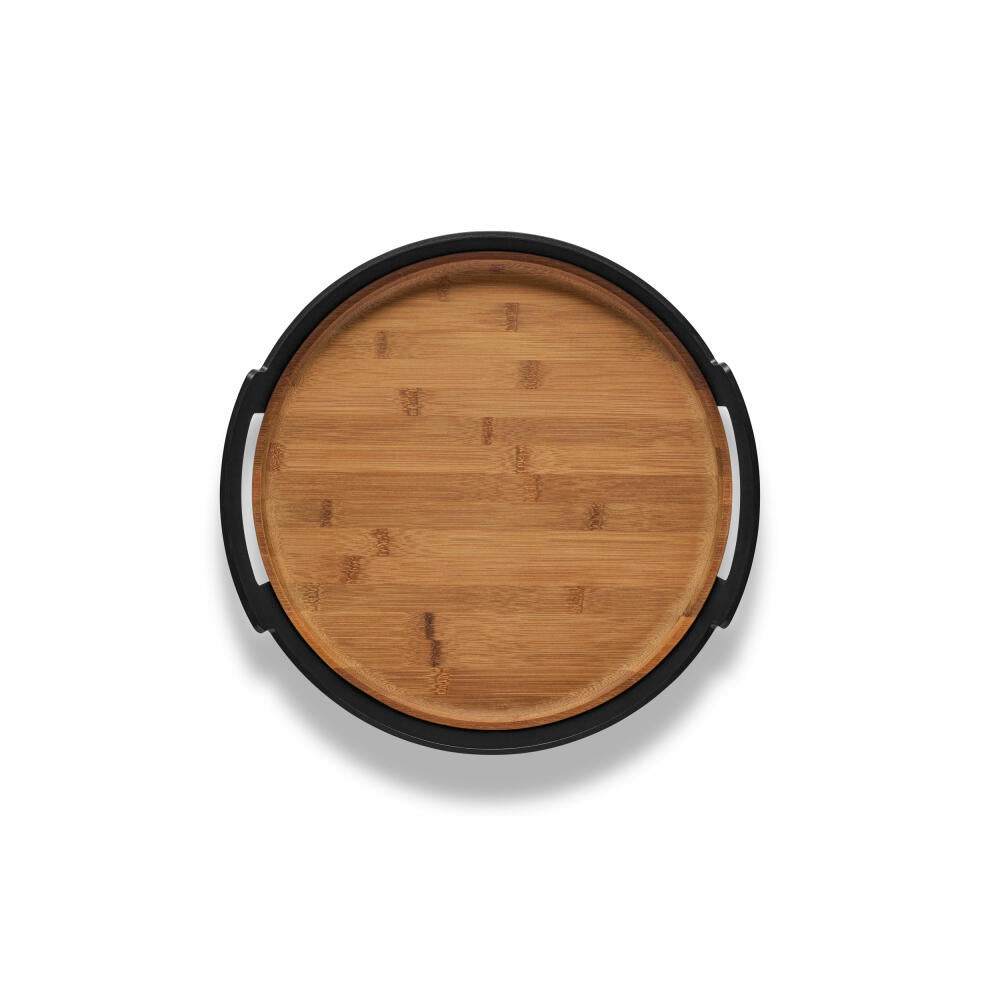 Eva Solo Serviertablett Nordic Kitchen, Bambus, Kunststoff, Black, 35 cm, 520449