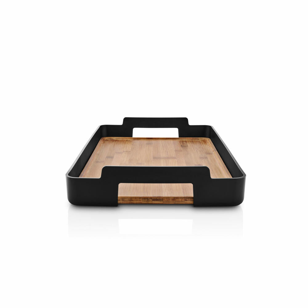 Eva Solo Tray Nordic Kitchen, Serving Tray, Bamboo, Plastic, Black, 35 x 50 cm, 520446