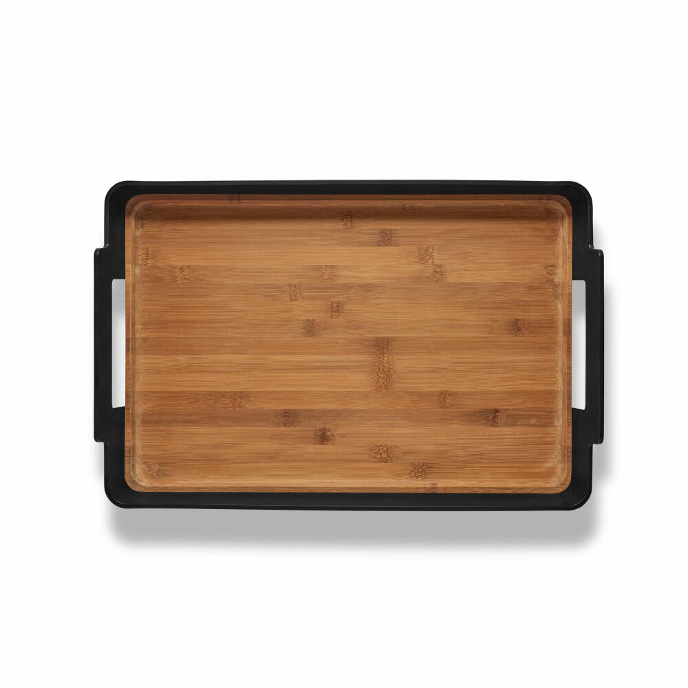 Eva Solo Tray Nordic Kitchen, Serving Tray, Bamboo, Plastic, Black, 35 x 50 cm, 520446