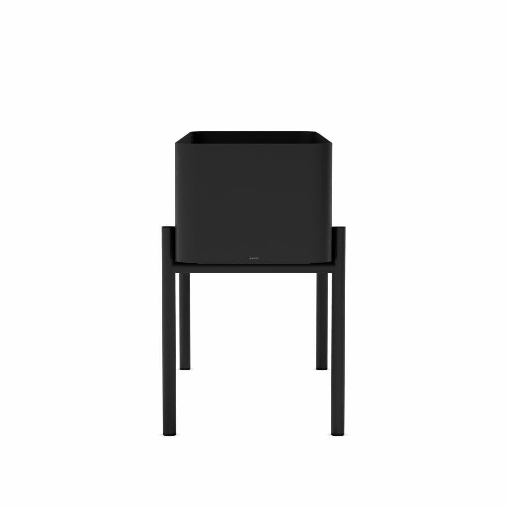 Eva Solo Pflanzenbox Simply Grow, Aluminium, Kunststoff, Schwarz, 53 x 80 x 33 cm, 741010010