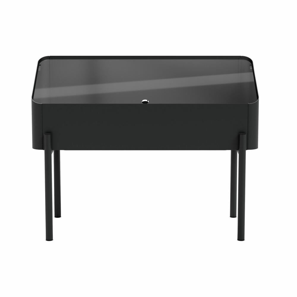 Eva Solo Anzuchtbox Simply Grow, Aluminium, Glas, Kunststoff, Schwarz, 33 x 63 x 80 cm, 741010012