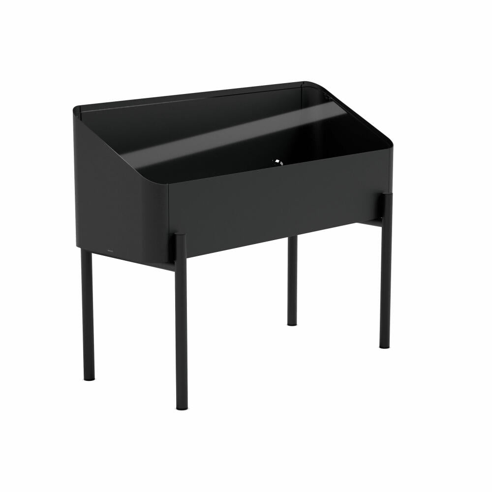 Eva Solo Anzuchtbox Simply Grow, Aluminium, Glas, Kunststoff, Schwarz, 33 x 63 x 80 cm, 741010012