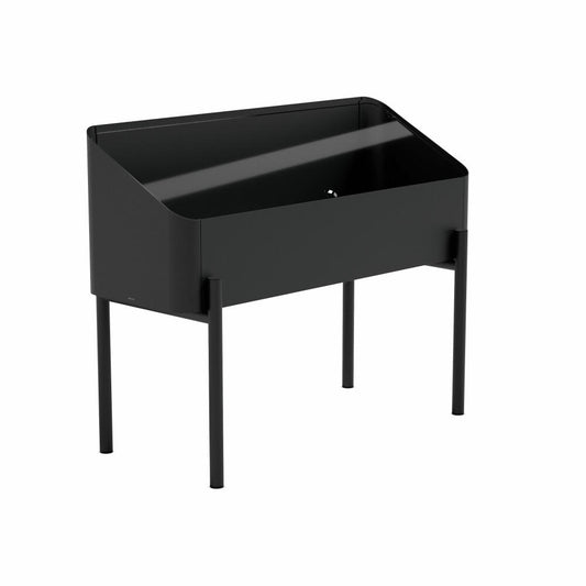 Eva Solo Anzuchtbox Simply Grow, Aluminium, Glas, Kunststoff, Schwarz, 33 x 63 x 80 cm, 741010012