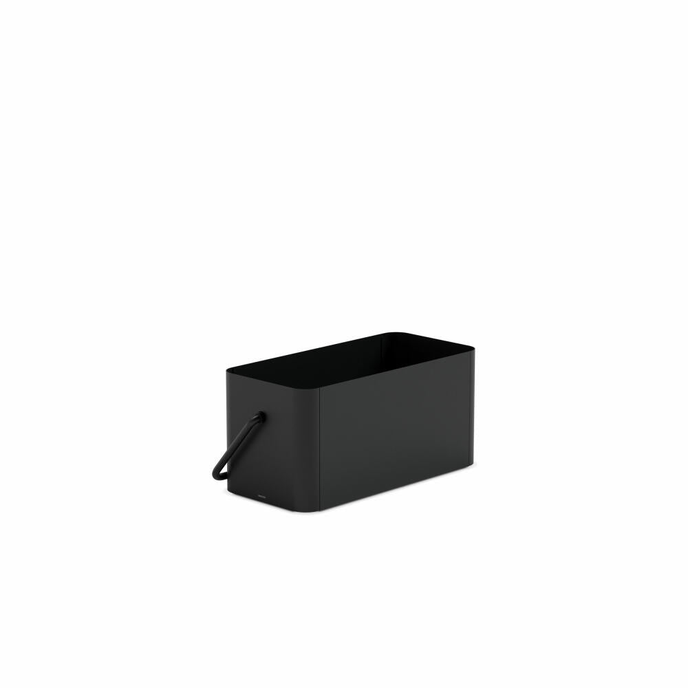 Eva Solo Balkonkasten Simply Grow, Aluminium, Kunststoff, Schwarz, 20 x 42 x 20 cm, 741010014