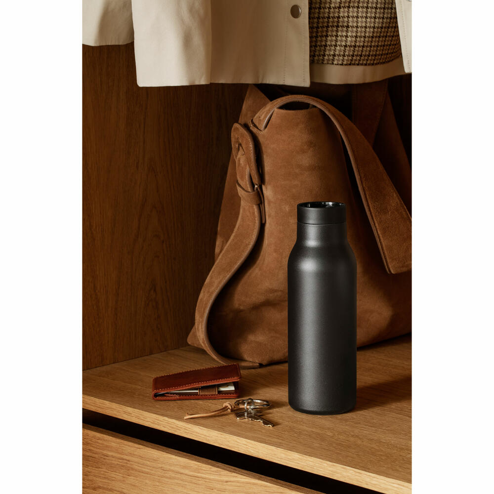 Eva Solo insulated bottle Urban, stainless steel, plastic, black, 500 ml, 575010