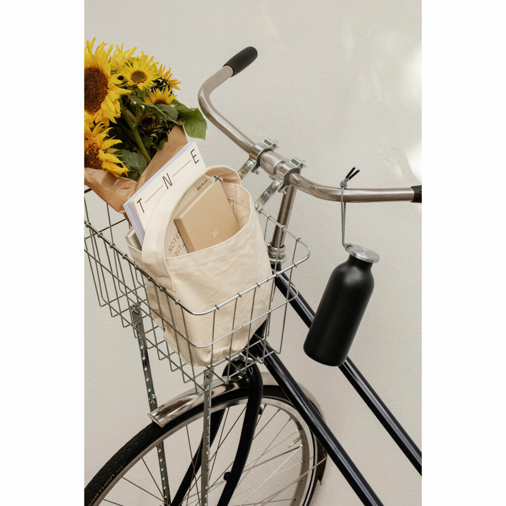 Eva Solo Insulated Bottle 24/12 To Go Recycled, Stainless Steel, Plastic, Black, 500 ml, 505041