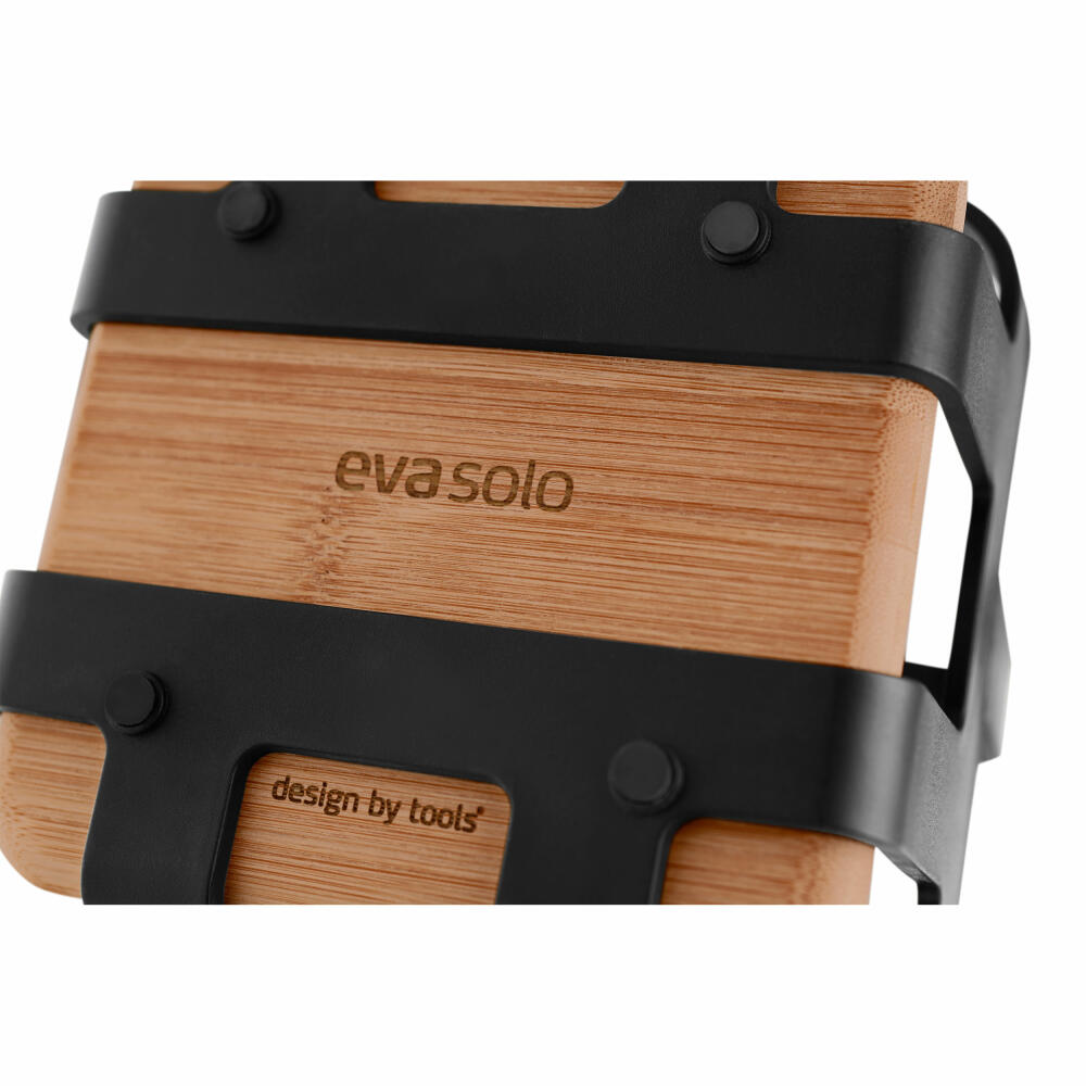 Eva Solo Nordic kitchen Table Caddy Black, Tisch Organizer, Gewürzständer, Küchenutensil, Schwarz, 17 x 17 x 18.5 cm, 520451