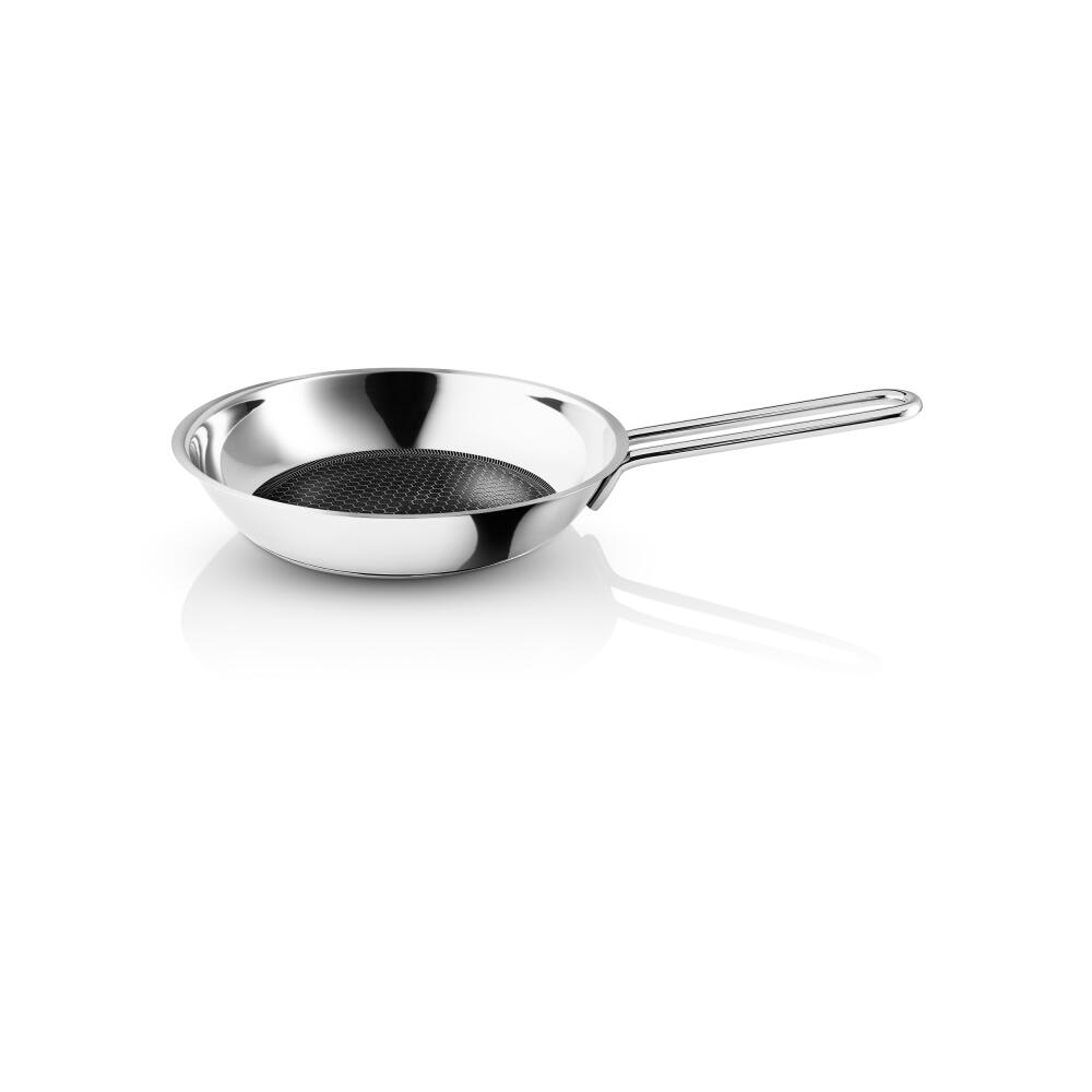 Eva Trio Stainless Steel Frying Pan Mosaic, ceramic Slip-Let non-stick coating, aluminum, stainless steel, polished steel, 20 cm, 260020