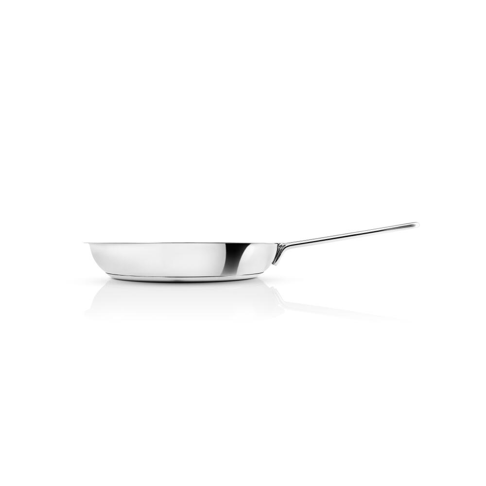 Eva Trio Stainless Steel Frying Pan Mosaic, ceramic Slip-Let non-stick coating, aluminum, stainless steel, polished steel, 24 cm, 260024