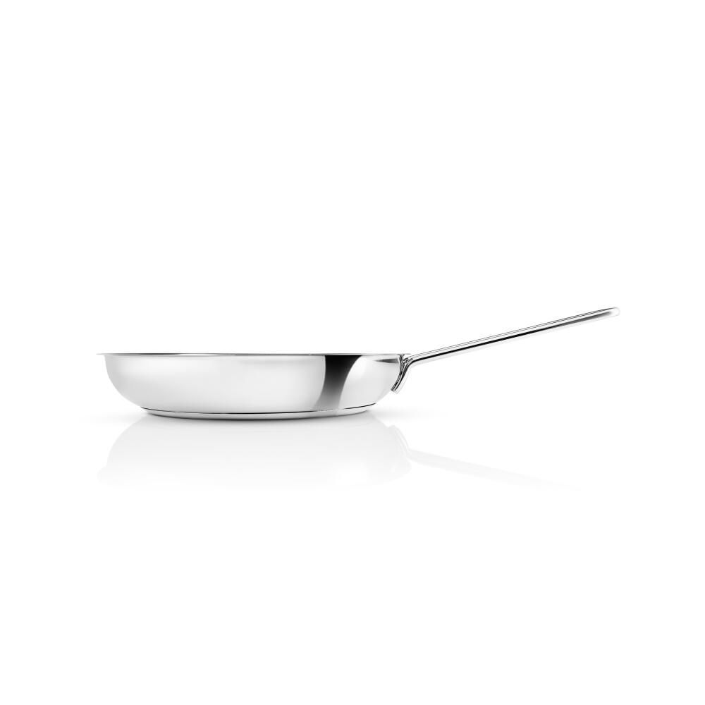 Eva Trio Stainless Steel Frying Pan Mosaic, ceramic Slip-Let non-stick coating, aluminum, stainless steel, polished steel, 28 cm, 260028