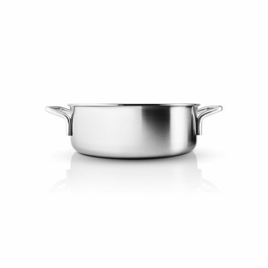Eva Solo Sauteuse Mosaic Multi mit 2 Griffen, Aluminium, Edelstahl, Silberfarben, 24 cm, 260150