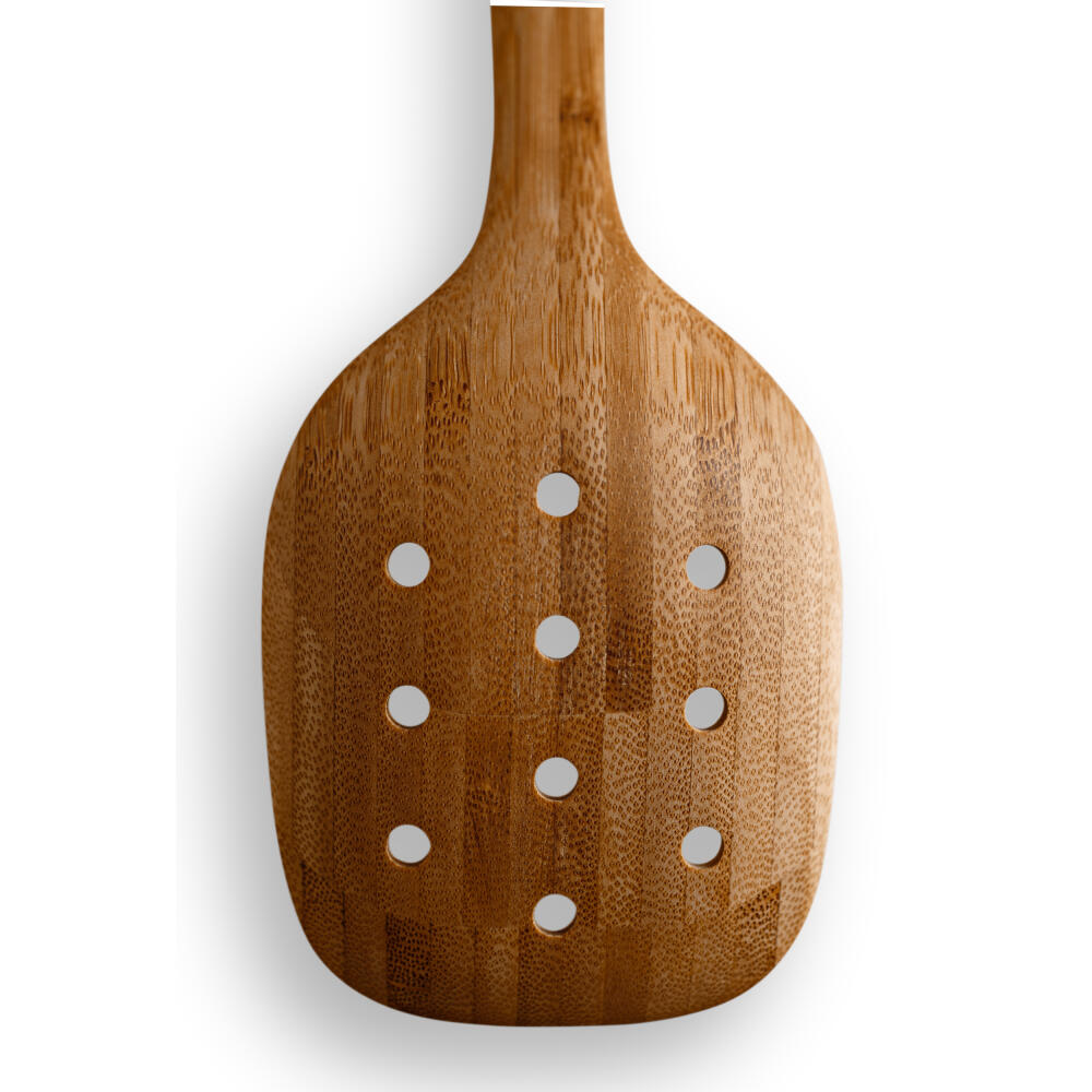 Eva Solo Nordic kitchen skimmer, kitchen spoon, cooking spoon, bamboo, 29 cm, 530474