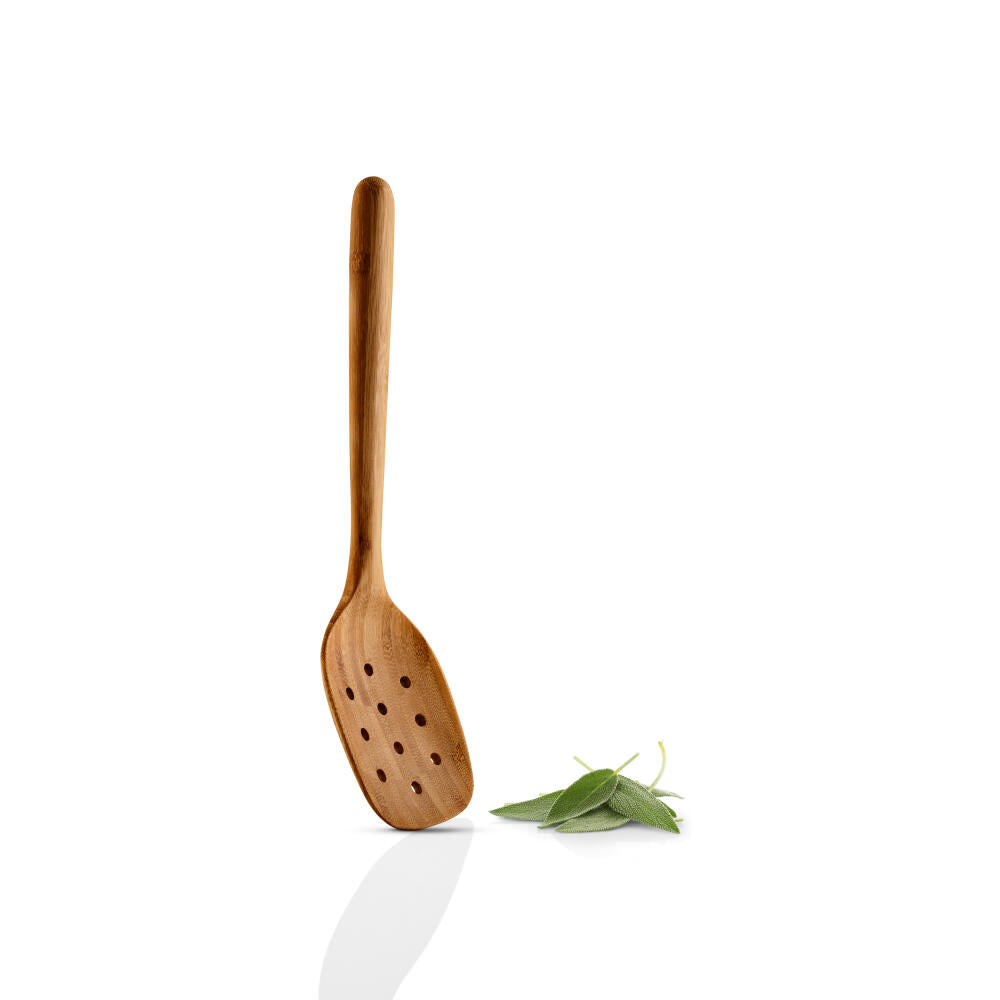 Eva Solo Nordic kitchen skimmer, kitchen spoon, cooking spoon, bamboo, 29 cm, 530474