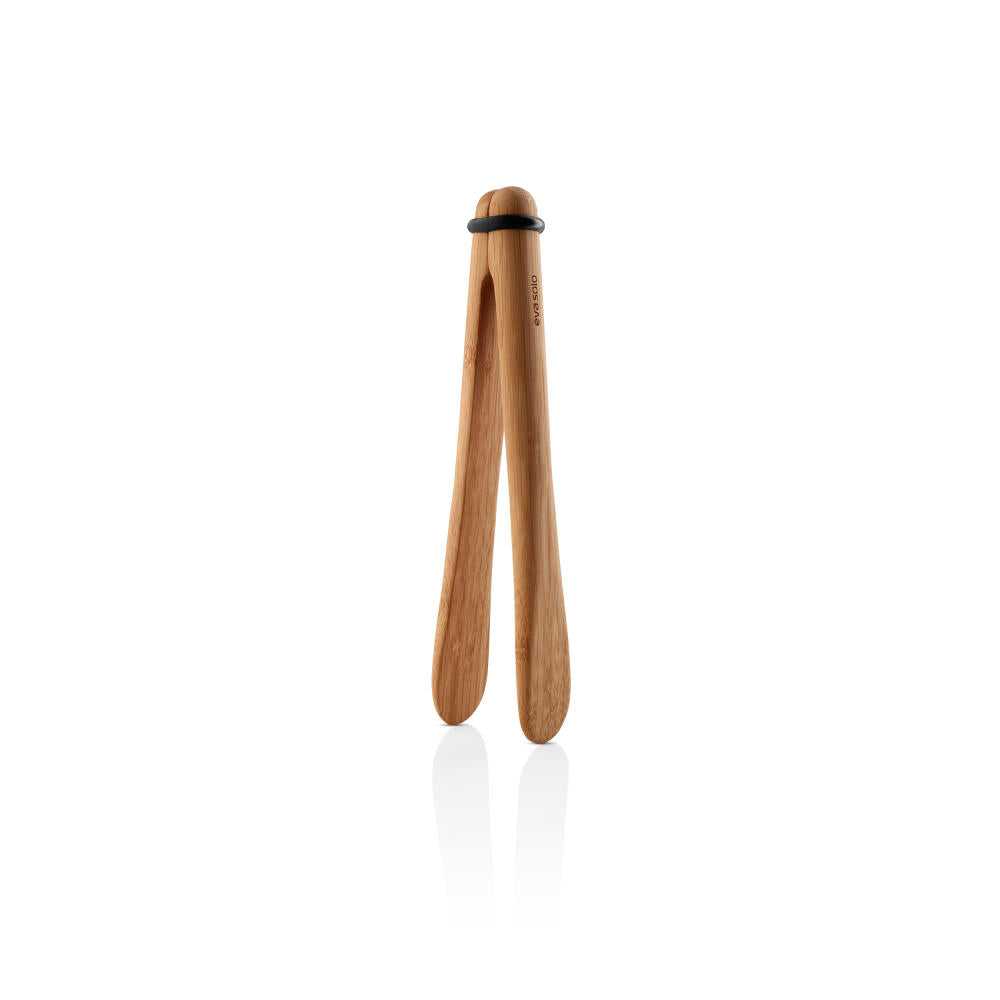 Eva Solo Nordic Kitchen Servierzange, Küchenzange, Bambus, Silikon, Bamboo, 24.5 cm, 530476