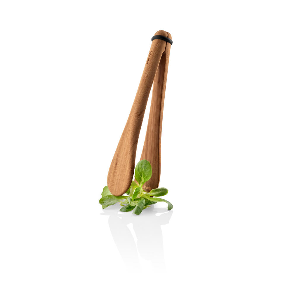 Eva Solo Nordic Kitchen Salatzange, Servierzange, Bambus, Silikon, Bamboo, 26 cm, 530477