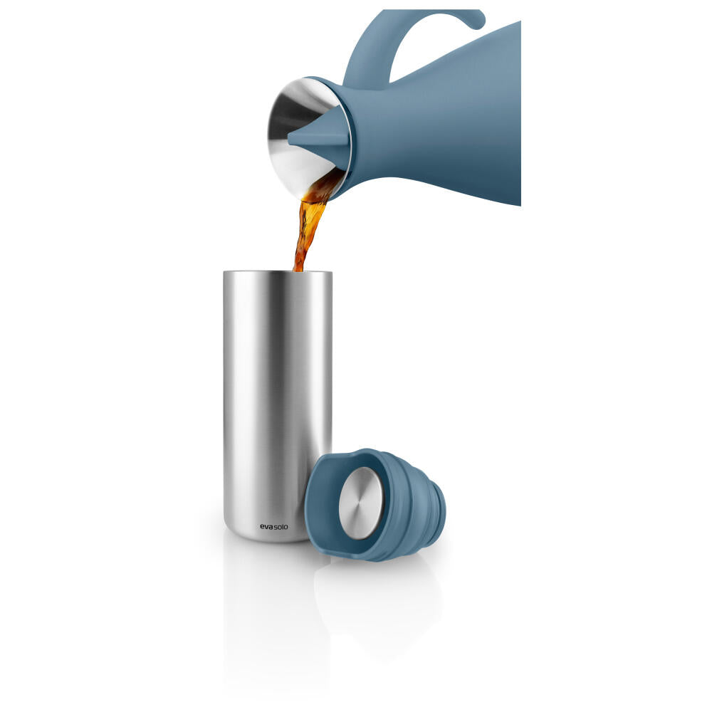 Eva Solo To Go Cup Urban, Mug, Cup, Stainless Steel, Plastic, Dusty Blue, 0.35 L, 567110