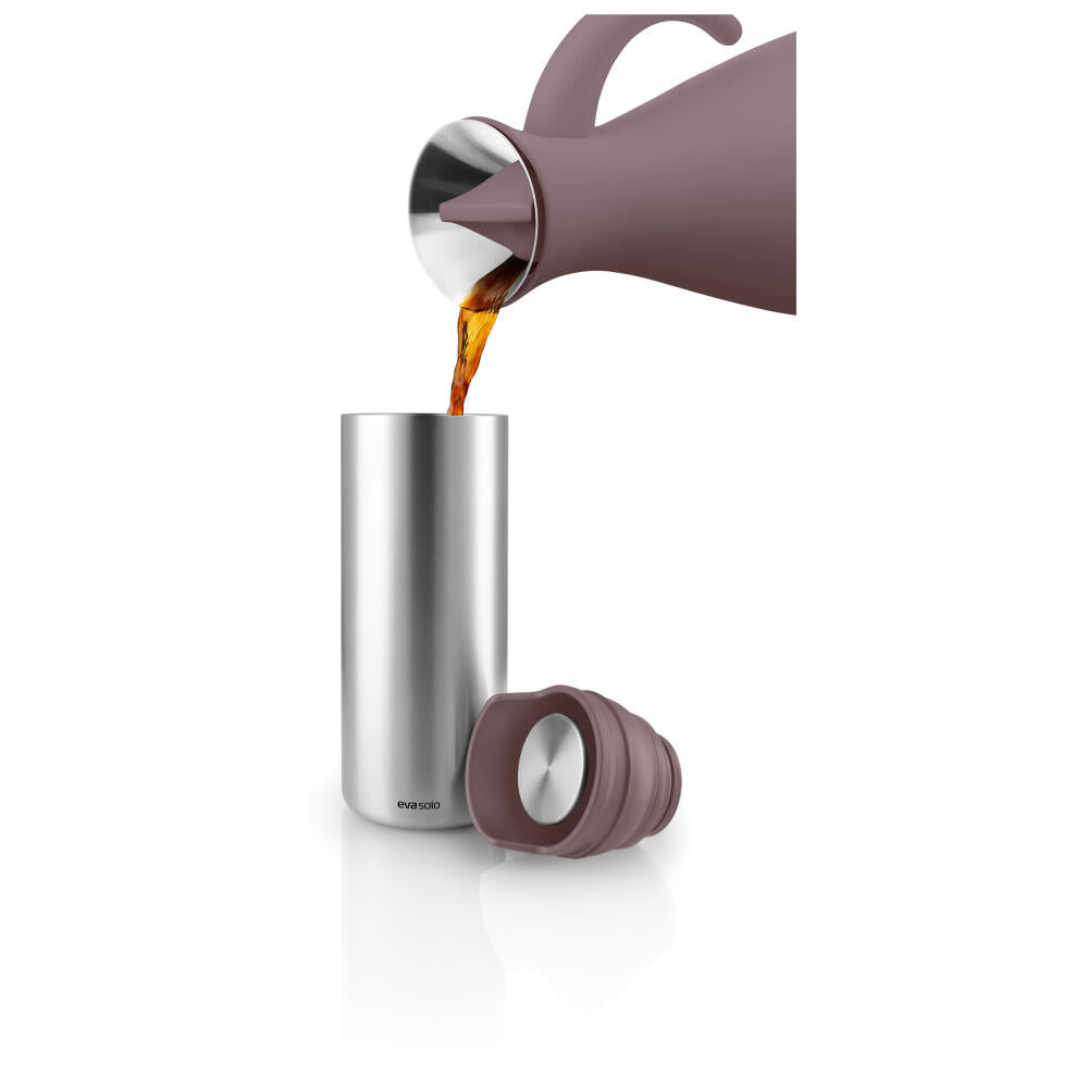 Eva Solo To Go Cup Urban, Cup, Stainless Steel, Plastic, Vintage Brown, 0.35 L, 567111