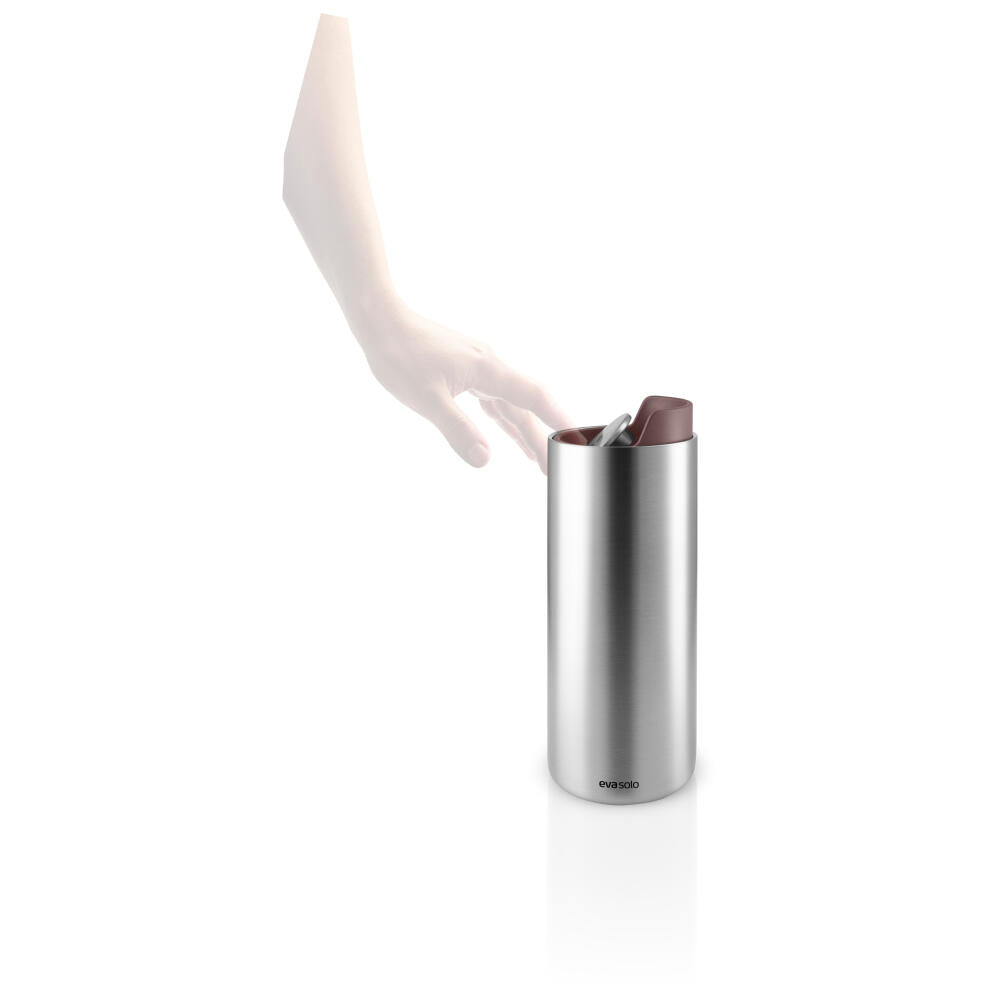 Eva Solo To Go Cup Urban, Cup, Stainless Steel, Plastic, Vintage Brown, 0.35 L, 567111