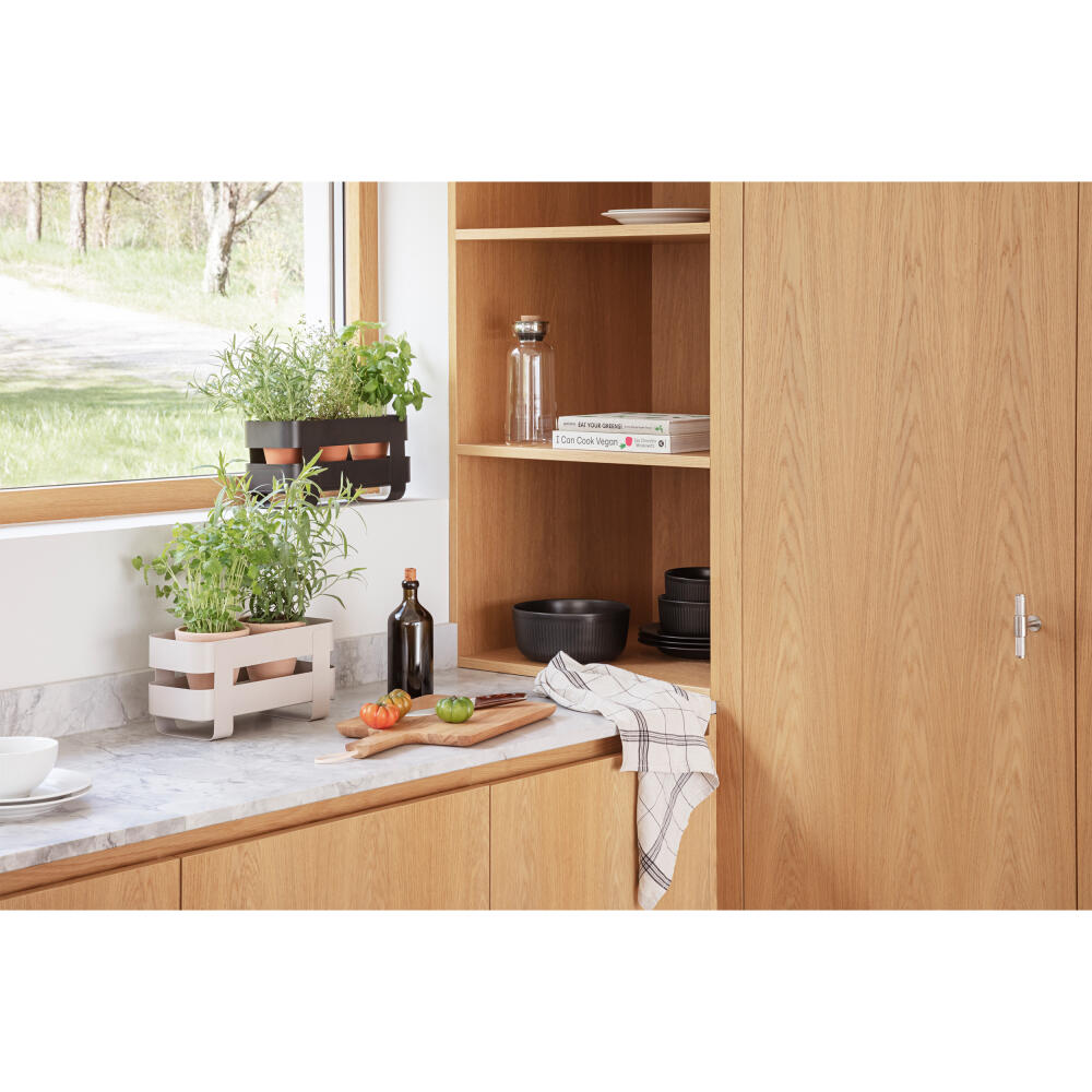 Eva Solo Selbstbewässerung Herb Organiser, Matte, Filzmatte, Kapillarmatte, Kunststoff, Black, 31 cm, 568190