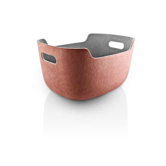 Eva Solo Aufbewahrungskorb Tidy, Korb, Kunststoff, Chestnut, 48x35x26  cm, 732010015
