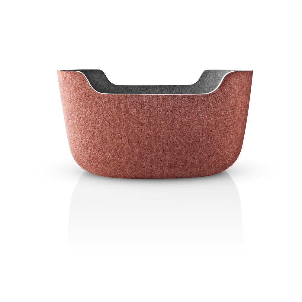 Eva Solo Aufbewahrungskorb Tidy, Korb, Kunststoff, Chestnut, 48x35x26  cm, 732010015