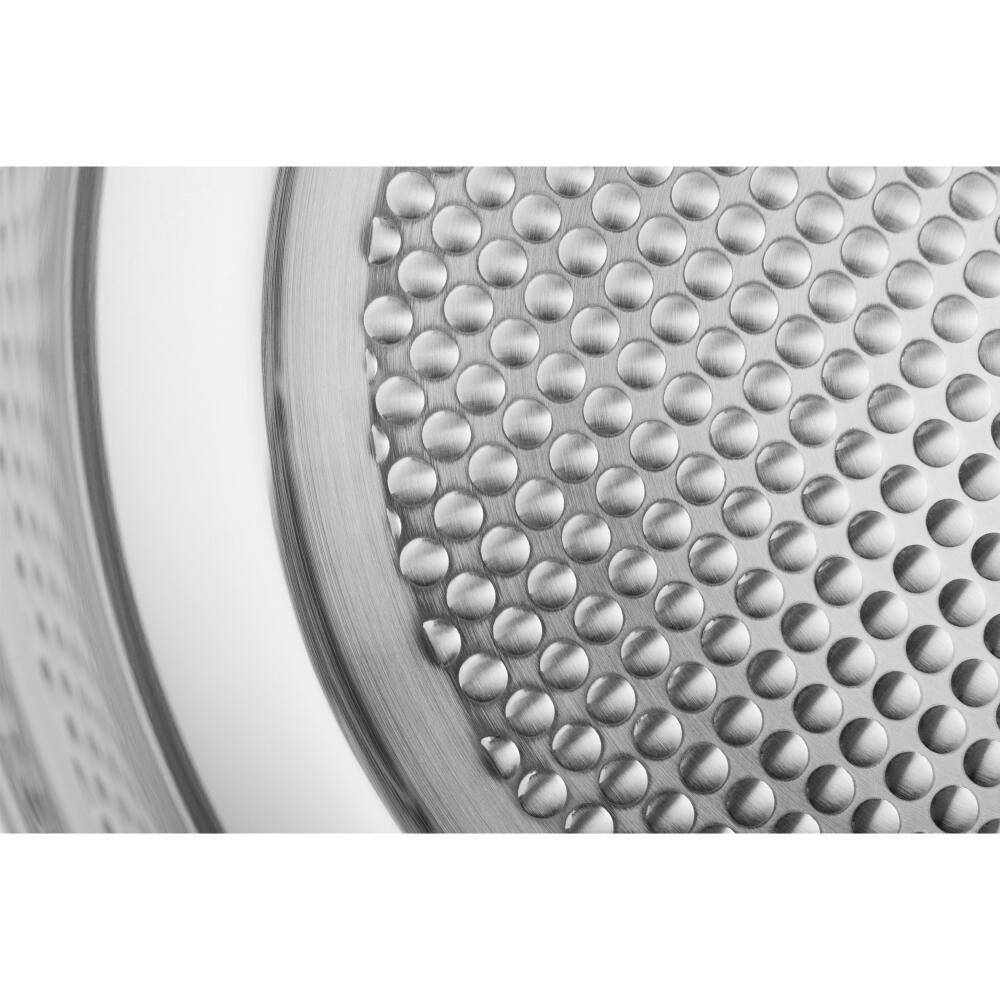 Eva Trio Stainless Steel Bratpfanne Honeycomb, Pfanne, Induktionsgeeignet, Aluminium, Edelstahl, Polished Steel, 24 cm, 303324
