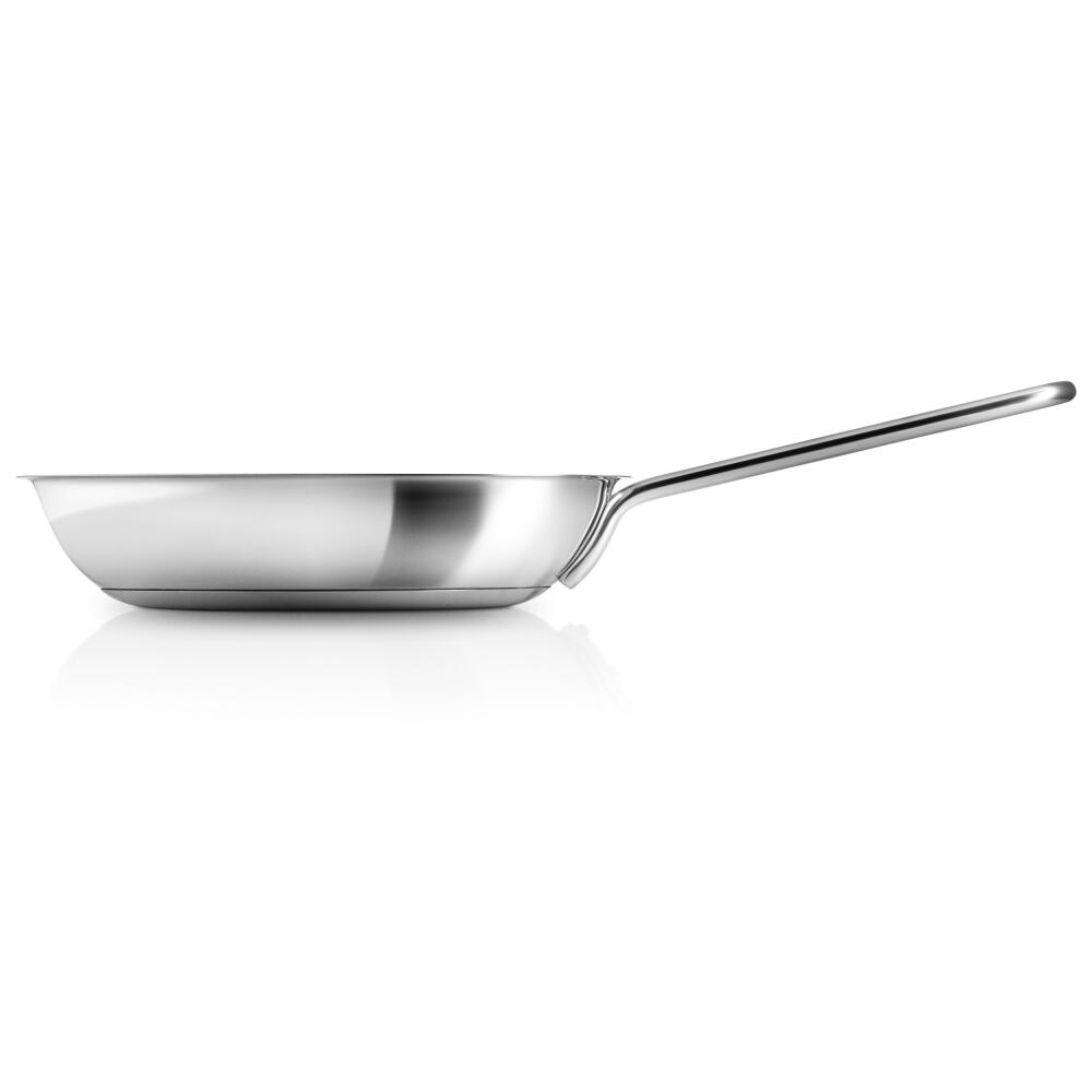 Eva Trio Stainless Steel Bratpfanne Honeycomb, Pfanne, Induktionsgeeignet, Aluminium, Edelstahl, Polished Steel, 20 cm, 303320