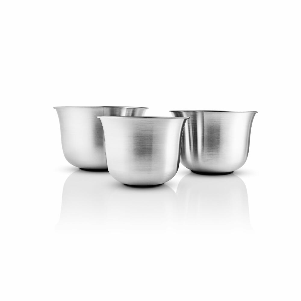 Eva Solo Rührschüssel-Set Green Tools 3-tlg., Rührschüsseln, Edelstahl, Silberfarben, 1.5 + 2.3 + 3.3 L, 301543