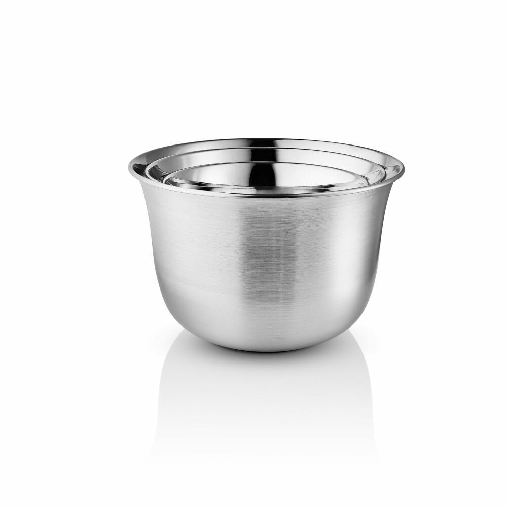 Eva Solo Rührschüssel-Set Green Tools 3-tlg., Rührschüsseln, Edelstahl, Silberfarben, 1.5 + 2.3 + 3.3 L, 301543