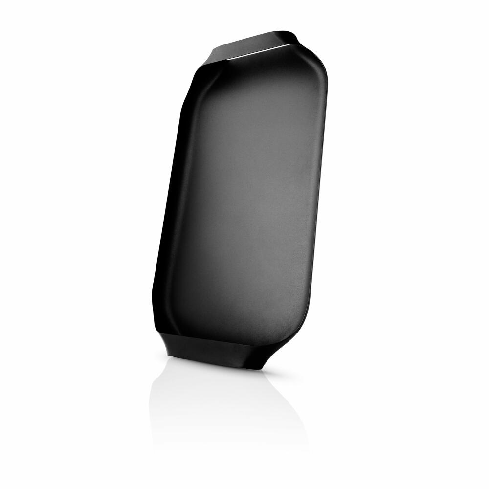 Eva Solo Serviertablett Black, Tablett, Edelstahl, Schwarz, 43 x 25 cm, 530602