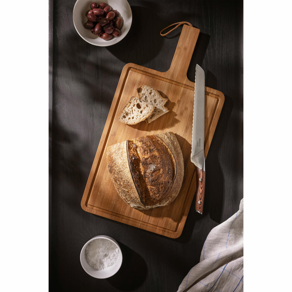 Eva Solo Schneidebrett Nordic Kitchen, Küchenbrett, Bambus, Braun, 38 x 26 cm, 530463